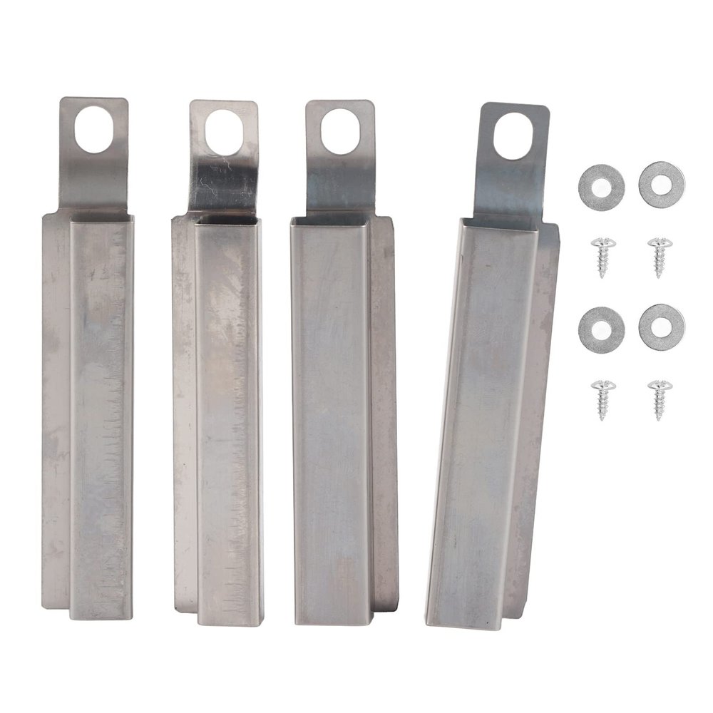 QANYEGN 4 Pcs Adjustment Crossover Tube Channel Burners, Stainless Steel Crossover Replacement, Grill Crossover Tubes for 463673517.