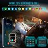 Smart Watch for Men (Make/Answer Call) 1.91 Curved Screen IP68 Waterproof Fitness Tracker Watch for Android iOS Phones 580mAH Military Smartwatch with Heart Rate Blood Oxygen Pressure Sleep Monitor view 2