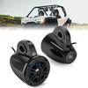 KEMIMOTO ATV UTV Speaker 4 Inch Marine-Grade Tower Speaker, Fit 1.65-2in Roll Bar Sound Stereo System with AMP Compatible with Can-Am, Polaris RZR, Ranger, Kawasaki Artic Cat, Marine, Golf Cart view 1