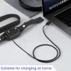 YEAOI 2-Pack Charger Replacement Only for FAFAFROG Dog Bark Collar, Magnetic Charging Cable, Black view 4