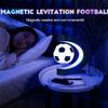 Magnetic Levitation Soccer,C Shape Base Magnetic Floating Football Decor Floating Rotating Soccer with Night Light Desktop Gifts for Birthday Christmas view 3