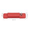 2 Sets Bus Bar,12 Terminal M8 Stud Power Distribution Block for Automobile RV Marine Yacht DC48V 150A for Automobile, RV view 3