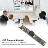 USB Camera Module, 12MP 4K No Distortion Lens Auto Focus Camera Module, 123 Wide Angle Mini UVC USB Webcam Board for Linux OS view 3