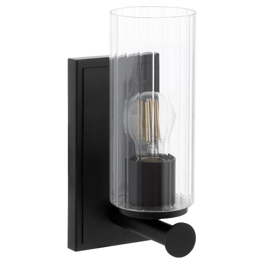 Quorum Lighting 540-1-59 Juniper Wall Mount, 1-Light 100 Watts, Matte Black