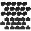 Hemobllo 50pcs Ethernet Port Dust Covers Network Jack Protector for Computers Routers and Tvs High-Grade Easy to Insert and Detach view 1