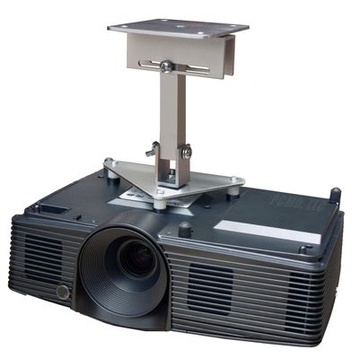 PCMD, LLC. Projector Ceiling Mount Compatible with BenQ HT3560 HT3560i TK860 TK860i W2710i with Lateral Shift Coupling (8-Inch Extension)