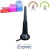 CompuPort 5G LTE 600-6000MHz Omni-Directional UWB Wideband Magnet Mount Antenna with SMA Male and 15' RG174 Cable. view 2