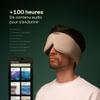 HoomBand Ultimate | Wireless Sleep Headphones Bluetooth 5.2 | 100% Blackout Mask | Sound Therapy, Free Hypnotic Stories, Meditation, White Noise | Adjustable Headband | Magnetic Cable view 3