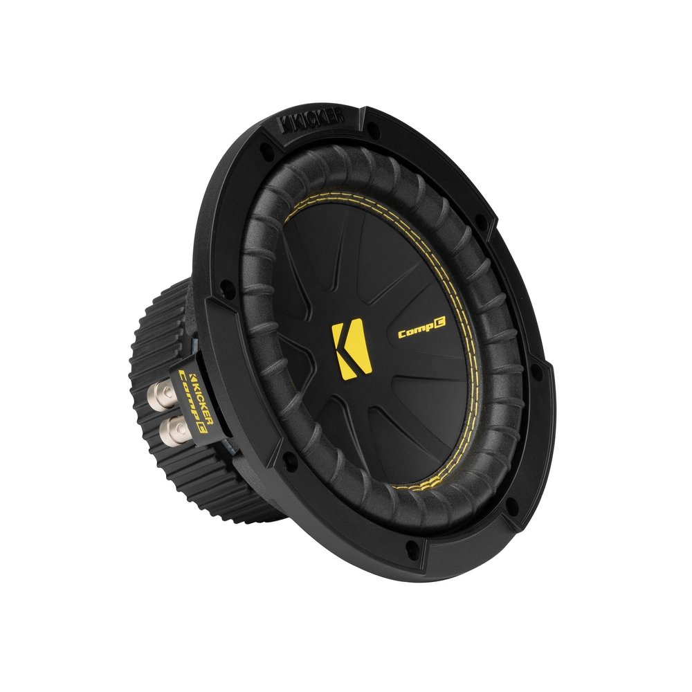 KICKER 50CWCD84 CompC 8" Subwoofer Dual Voice Coil 4-Ohm