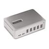 StarTech.com 7-Port USB-C Hub - 5X USB-A/2x USB-C - Self-Powered w/65W Power Supply - USB 3.1 10Gbps - Desktop/Laptop USB Hub w/3ft USB-IF Certified Locking Cable - USB C Splitter, TAA view 1
