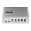 StarTech.com 7-Port USB-C Hub - 5X USB-A/2x USB-C - Self-Powered w/65W Power Supply - USB 3.1 10Gbps - Desktop/Laptop USB Hub w/3ft USB-IF Certified Locking Cable - USB C Splitter, TAA view 3