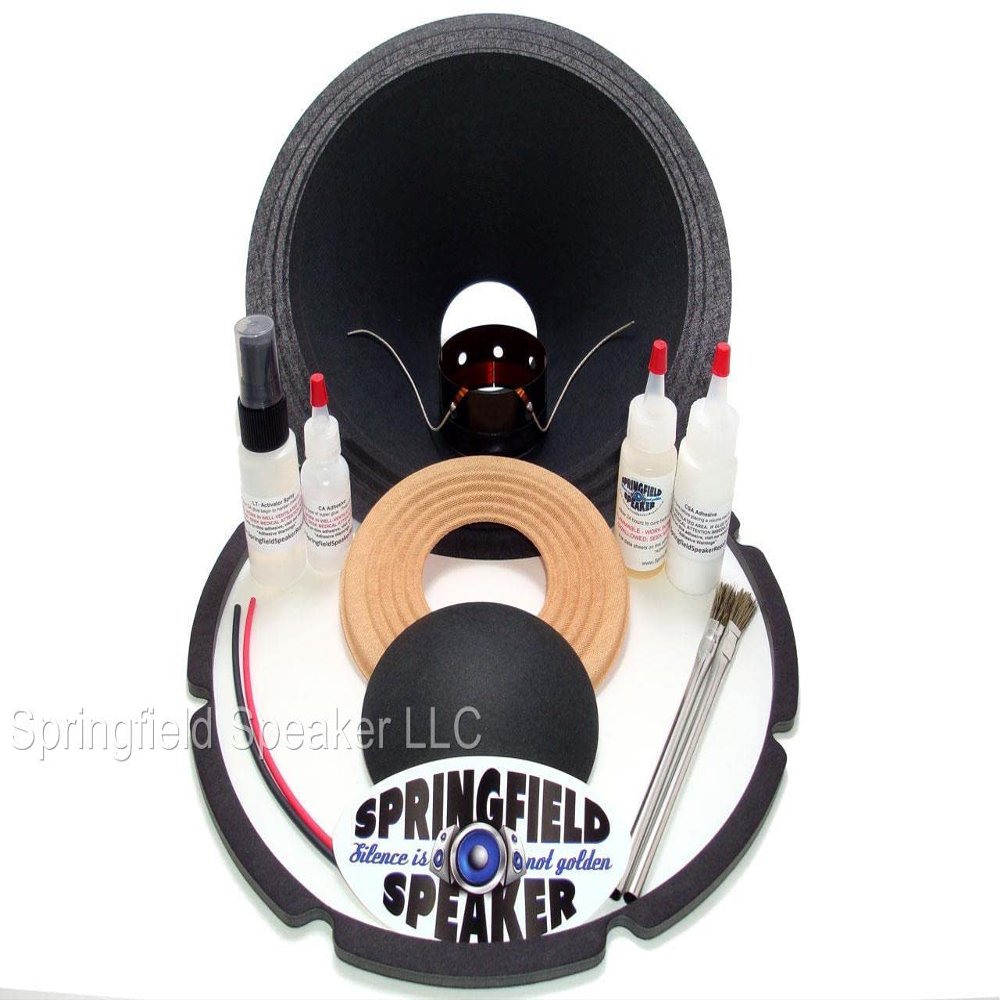 EV Electro Voice 12" Recone Kit - Including All Adhesives - Compatible with 812-3037 Speaker