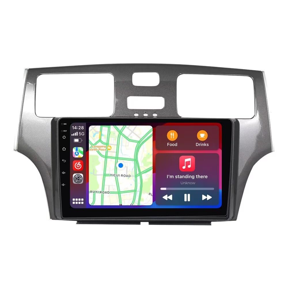 Car Stereo Radio for Lexus ES250 ES300 ES330 2001-2006 - Biorunn Wireless Wired Carplay and Android Auto GPS Navigation - (4GB+64GB) Head Unit 9 Inch Blu-etooth RDS FM AM DSP
