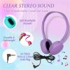 OSSZIT Kids Headphone Bulk 24 Pack Multi Color for Classroom School,Wholesale Earphones Class Set for Students Teens Children and Adult (12 Colors) view 3