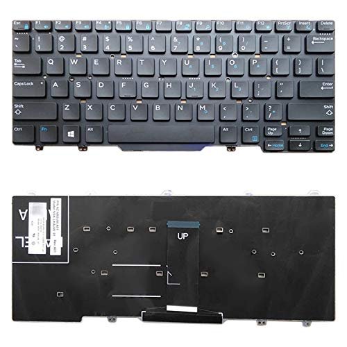 Yuchao Replacement Keyboards US Version Keyboard for Dell Latitude 3340 E3340 7350 E5450 E7450 5450 7450 Computer Accessories