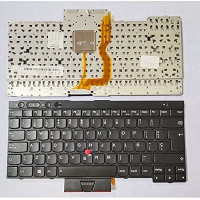 YANHAO [Laptop Keyboard] US/UK/FR/GR/IT/RU/SP/TR/JP New Keyboard for Lenovo ThinkPad L530 T430 T430S X230 W530 T530 T530I T430I 04X1263 04W3048 04W3123 [Easy Installation] (Color : SP)