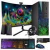 Lumos 8 Gaming Desktop PC, Intel Core i5 6th Gen, GT 1030 2GB DDR5, 16GB RAM, 256GB SSD + 1TB HDD 24 Inch Monitor, RGB Kit, Windows 11 (Renewed) view 1