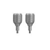 Wtohoby Anti-Skid Thumb Rocker Sticks for DJI Mavic 3 PRO/Mavic 3 Cine/Mavic 3T/3M/3E Drone for DJI RC PRO Control Sticks,for Avata 2/Avata/FPV Remote Controller 3/2 Replacement Joystick (Silver) view 1