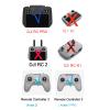 Wtohoby Anti-Skid Thumb Rocker Sticks for DJI Mavic 3 PRO/Mavic 3 Cine/Mavic 3T/3M/3E Drone for DJI RC PRO Control Sticks,for Avata 2/Avata/FPV Remote Controller 3/2 Replacement Joystick (Black) view 2