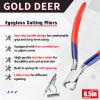 GOLD DEER Eyeglass Cutting Pliers Eyeglasses Repair Pliers Screw Cutting Plier Rimless Disassembly Eyeglass Repair Cutter Plier Eyewear Adjusting Hand Tool view 2