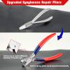 GOLD DEER Eyeglass Cutting Pliers Eyeglasses Repair Pliers Screw Cutting Plier Rimless Disassembly Eyeglass Repair Cutter Plier Eyewear Adjusting Hand Tool view 4