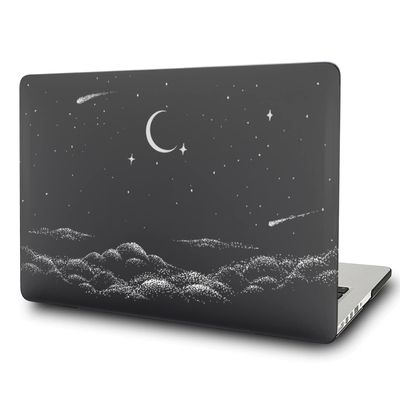 Hard Shell Case Compatible with MacBook Pro 13 inch Model A1278 with CD-ROM 2012 2011 2010 2009 2008 Release, Pattern Design Plastic Hardshell Protective Laptop Case, Evening Star