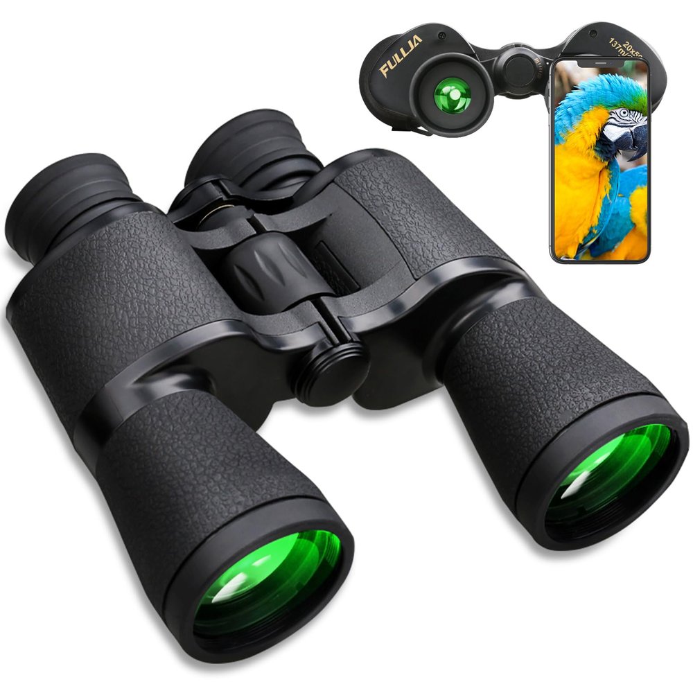 20X50 Binoculars for Adults High-Powered - Military Compact HD Professional Waterproof Binoculars for Bird Watching Travel Hunting Football Games Stargazing Opera with Carrying Case and Strap