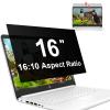 Mamol 16 Inch Laptop Privacy Screen - Compatible with Lenovo, Hp, Dell, Acer, Asus, Thinkpad, Envy, Xps - 16:10 Aspect, Anti Blue Light Glare, Removable Privacy Shield view 1