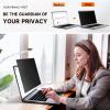 Mamol 16 Inch Laptop Privacy Screen - Compatible with Lenovo, Hp, Dell, Acer, Asus, Thinkpad, Envy, Xps - 16:10 Aspect, Anti Blue Light Glare, Removable Privacy Shield view 2