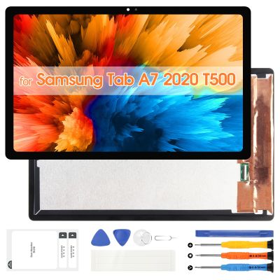 LCD for Samsung Galaxy Tab A7 T500 Screen Replacement - for Galaxy Tab A7 2020 10.4 inch SM-T500 T505 T505N LCD Display Touch Digitizer Full Assembly with Repair Tools