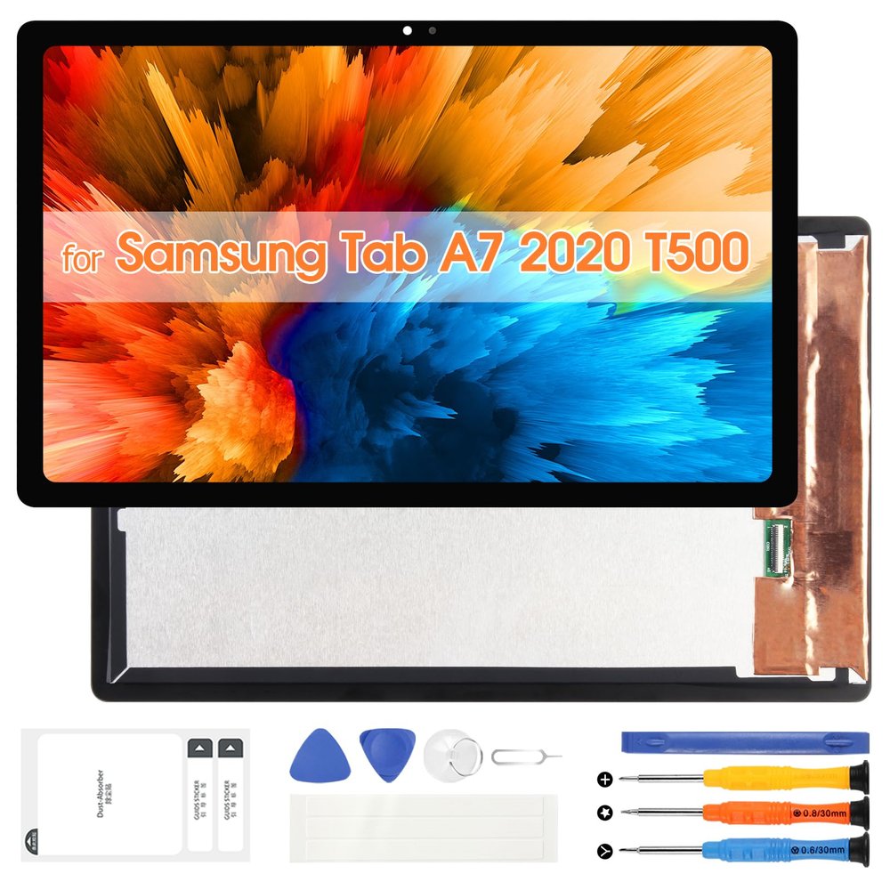 LCD for Samsung Galaxy Tab A7 T500 Screen Replacement - for Galaxy Tab A7 2020 10.4 inch SM-T500 T505 T505N LCD Display Touch Digitizer Full Assembly with Repair Tools