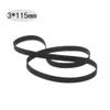45-120Mm Turntable Rubber Belt,3Mm Wide Flat Drive Belt, For Record Player Walkman Dvd Cd-Rom Repeater view 3