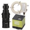 4K UHD 1080P HDMI Industrial Microscope Camera & 200X C-Mount Lens Whit 56-LED Adjustable Ring Light view 1