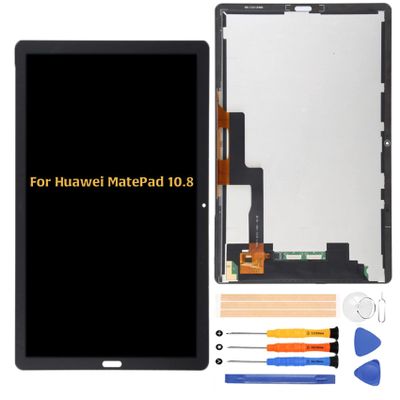 A-MIND for Huawei MatePad 10.8 Screen Replacement SCMR-W09 SCMR-AL00 LCD Display Touch Digitizer Full Assembly with Repair Tool Kits(Black)