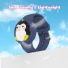 Waterproof Air tag Bracelets for Kids (2 Pack) - Soft Silicone Hidden Air tag Wristband - Lightweight GPS Tracker Holder Compatible with Apple Airtag Band for Child (Penguin/Donut) view 4