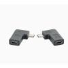 YSJJZRL 1 Pc 90 Degree Angle Micro 5 pin Male to Type C Female Converter Adapter (USB F to Type C M-Right) view 4