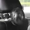 Unifizz Car Fan Portable USB Fan with 3 Speeds Car Cooling Fan Silent Powerful Fan Rotatable for RV, Vehicles For Camping, Kitchen, Stroller view 1
