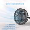 Unifizz Car Fan Portable USB Fan with 3 Speeds Car Cooling Fan Silent Powerful Fan Rotatable for RV, Vehicles For Camping, Kitchen, Stroller view 2
