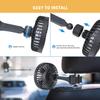 Unifizz Car Fan Portable USB Fan with 3 Speeds Car Cooling Fan Silent Powerful Fan Rotatable for RV, Vehicles For Camping, Kitchen, Stroller view 4