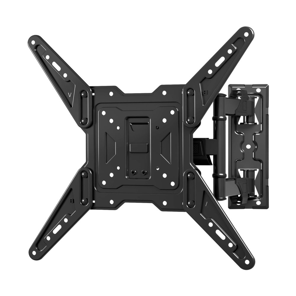 Full Motion TV Wall Mount for Most 26-60 Inch Flat Curved TVs, Wall Mount TV Bracket with Swivel Articulating Extension Tilt Arm, Support up to 77lbs, Max VESA 400x400mm(MAP3)