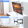 Full Motion TV Wall Mount for Most 26-60 Inch Flat Curved TVs, Wall Mount TV Bracket with Swivel Articulating Extension Tilt Arm, Support up to 77lbs, Max VESA 400x400mm(MAP3) view 2