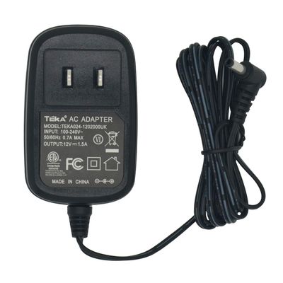 12V 1.5A AC Adapter for WONNIE Models W-103/W-1068/W-612D/W-1011/W-3015