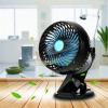 Unifizz Clip on Fan Cool Portable Rotation Mini Desk Fan Adjustable Speed Car Fans view 2