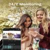 WUUK 4MP Indoor Security Camera, Pan Tilt Cam for Baby Monitor, 2K Outdoor Cameras Wireless with 32GB Base Station, Wi-Fi Home Security Camera for Dog or Cat, No Monthly Fee view 3