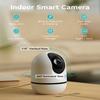 WUUK 4MP Indoor Security Camera, Pan Tilt Cam for Baby Monitor, 2K Outdoor Cameras Wireless with 32GB Base Station, Wi-Fi Home Security Camera for Dog or Cat, No Monthly Fee view 4