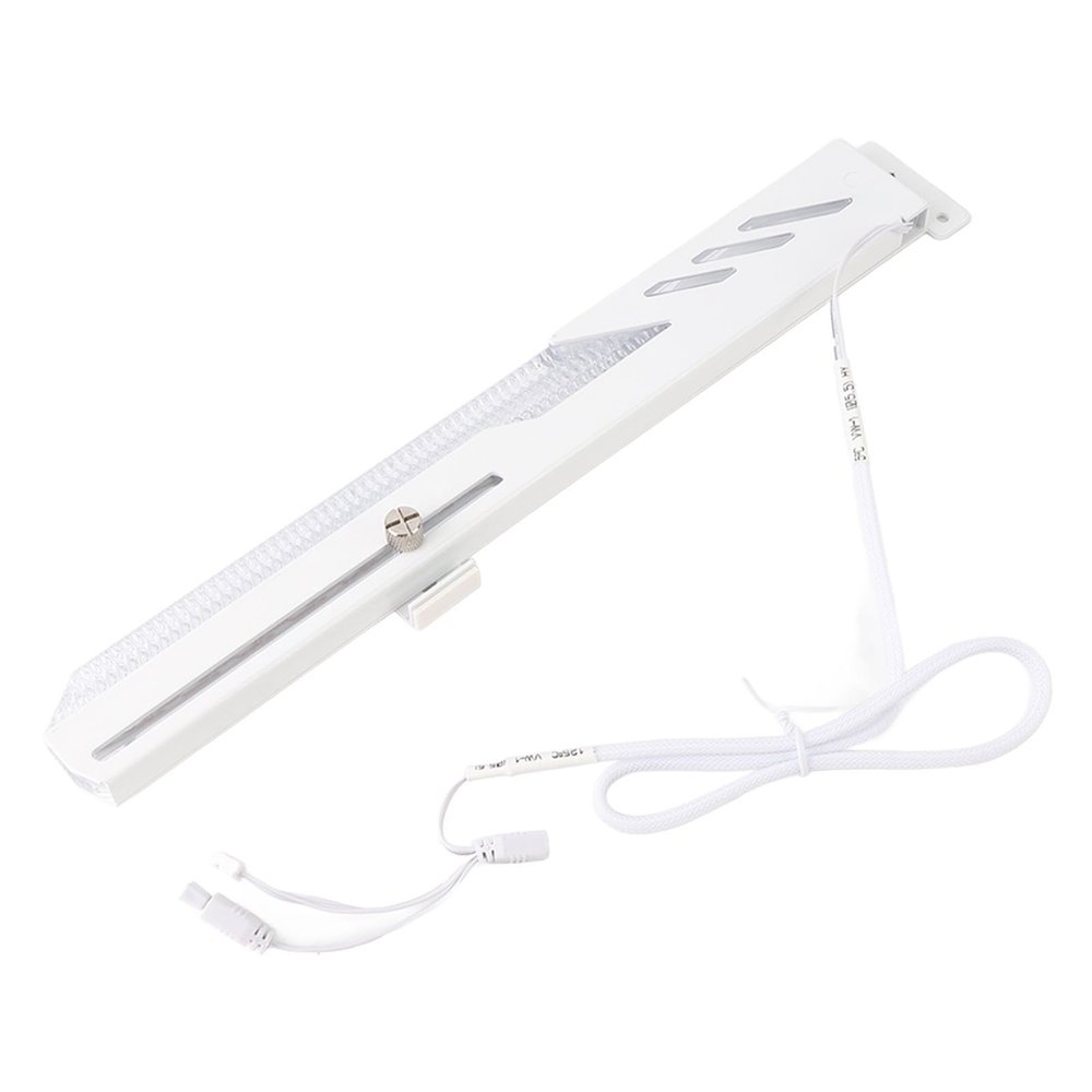 Graphics Card GPU Support Bracket, 5V 3Pin ARGB Interface & Small 4Pin Interface RGB Video Card Holder, 2 PCIE Slots Easy Installation GPU Bracket for 99% Cases