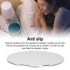 Stable Holder for iOS HomePod Speaker, Desk Table Mount, Aluminium Alloy Prevent Slip Mini Speaker Stand Base Holder, Elegant Space Saving Accessories (Silver) view 2