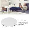Stable Holder for iOS HomePod Speaker, Desk Table Mount, Aluminium Alloy Prevent Slip Mini Speaker Stand Base Holder, Elegant Space Saving Accessories (Silver) view 3