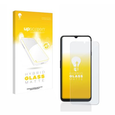 upscreen Matte Screen Protector Glass Film compatible with Cubot P80 - Anti-Glare, Anti-Fingerprint, 9H Glass Protection