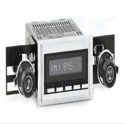 RetroRadio Compatible with 1968-71 Chevrolet Corvette Features Include Bluetooth, HD, SiriusXM Ready, AM/FM LBC-M4-118-37-73C1